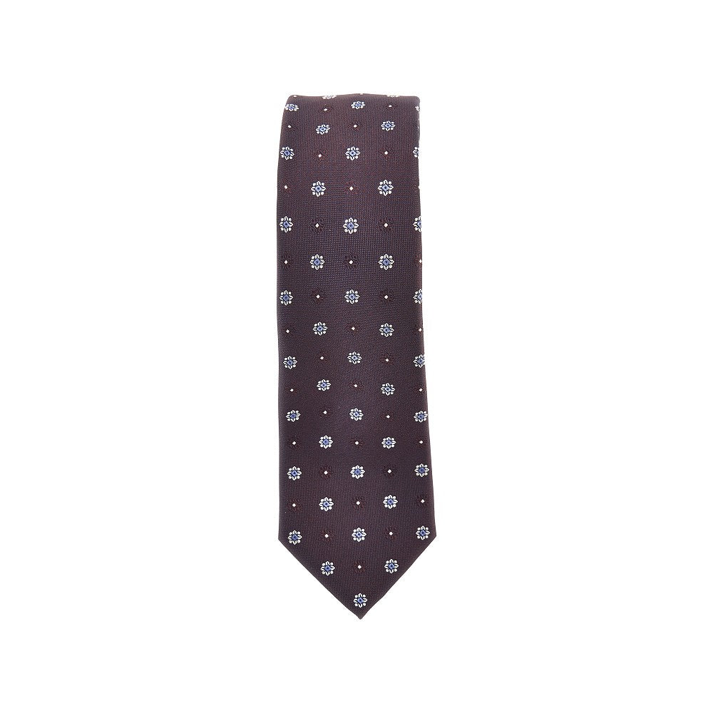 SAINT LAURENT Silk jacquard necktie