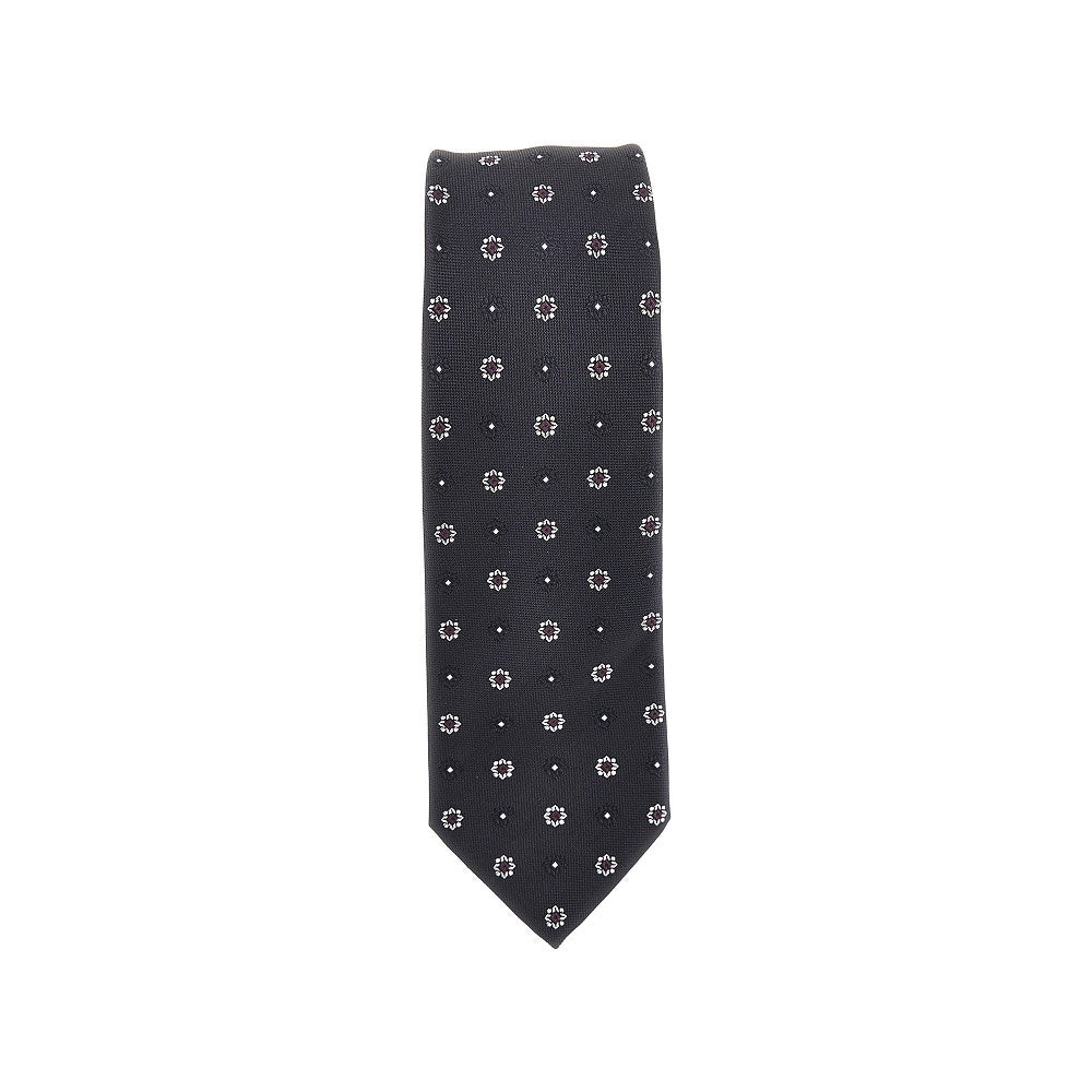 SAINT LAURENT Silk jacquard necktie