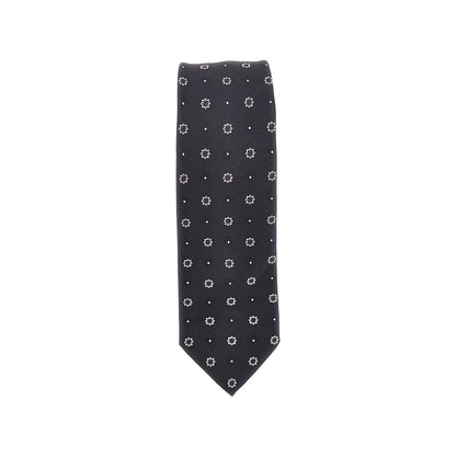 SAINT LAURENT Silk jacquard necktie