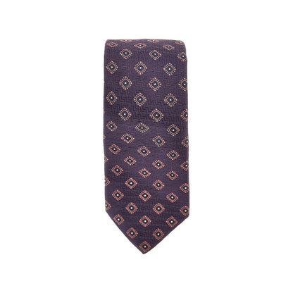 BRUNELLO CUCINELLI Jacquard silk necktie