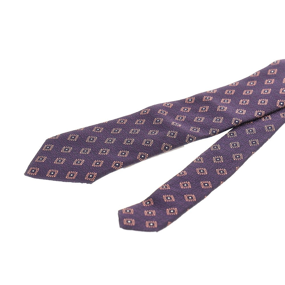 BRUNELLO CUCINELLI Jacquard silk necktie