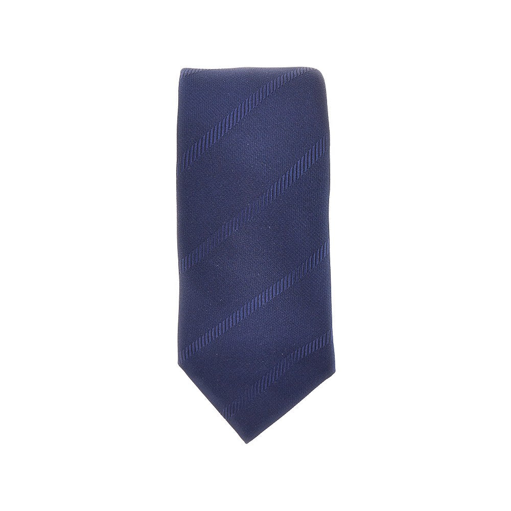 BRUNELLO CUCINELLI Jacquard silk necktie