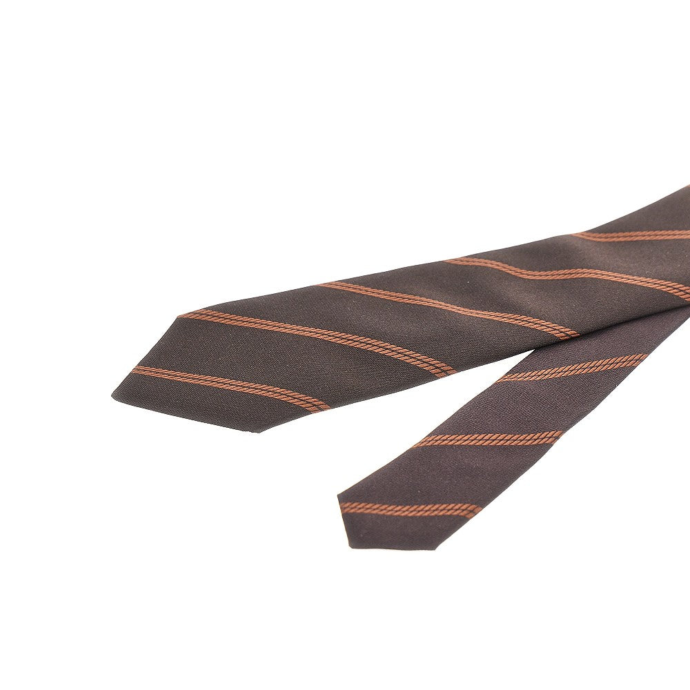 BRUNELLO CUCINELLI Jacquard silk necktie