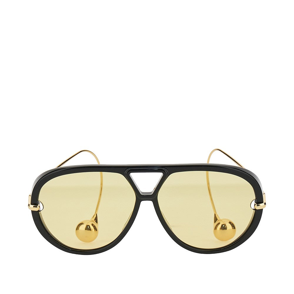 BOTTEGA VENETA 'Drop' aviator sunglasses