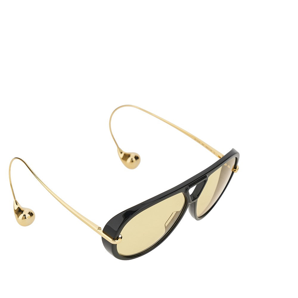 BOTTEGA VENETA 'Drop' aviator sunglasses