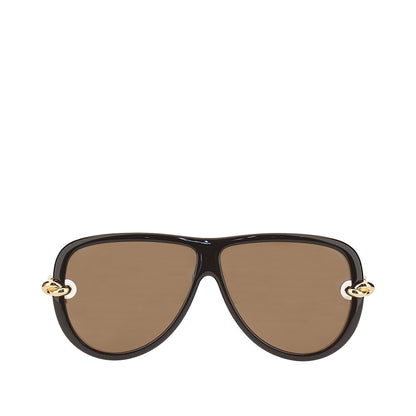 BOTTEGA VENETA 'Knot' aviator sunglasses