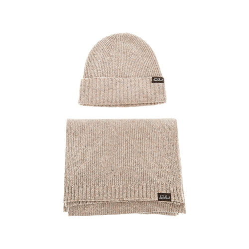 MC2 Saint Barth Beanie hat and scarf set