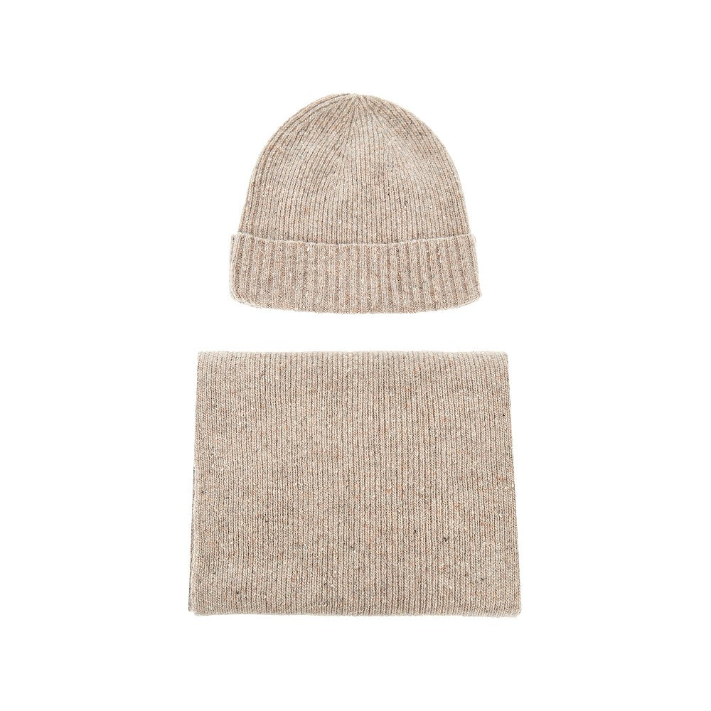 MC2 Saint Barth Beanie hat and scarf set