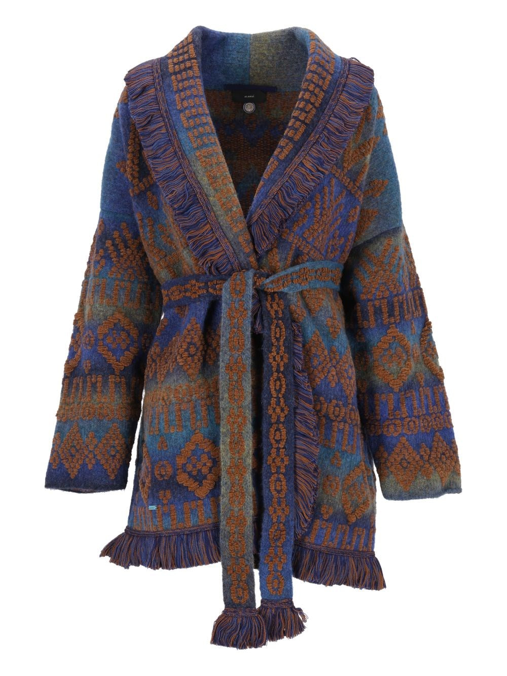 Alanui "Western Beat" Cardigan - Multi