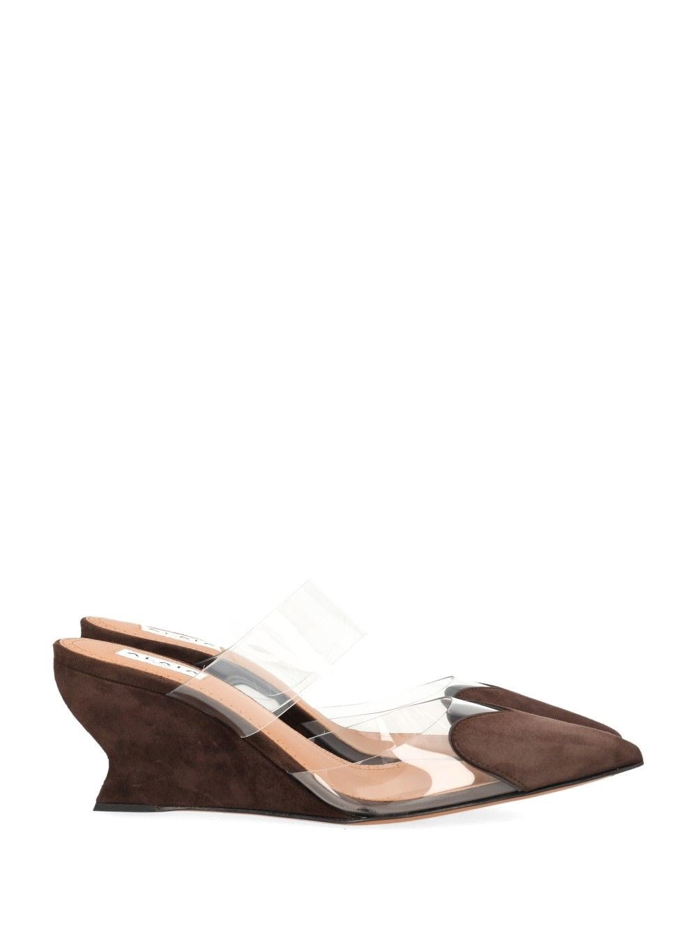 Alaïa Mule "Le Coeur" - Brown