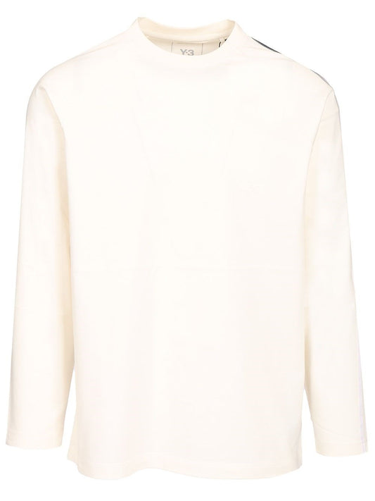 Adidas Y-3 Long Sleeve T-Shirt - White