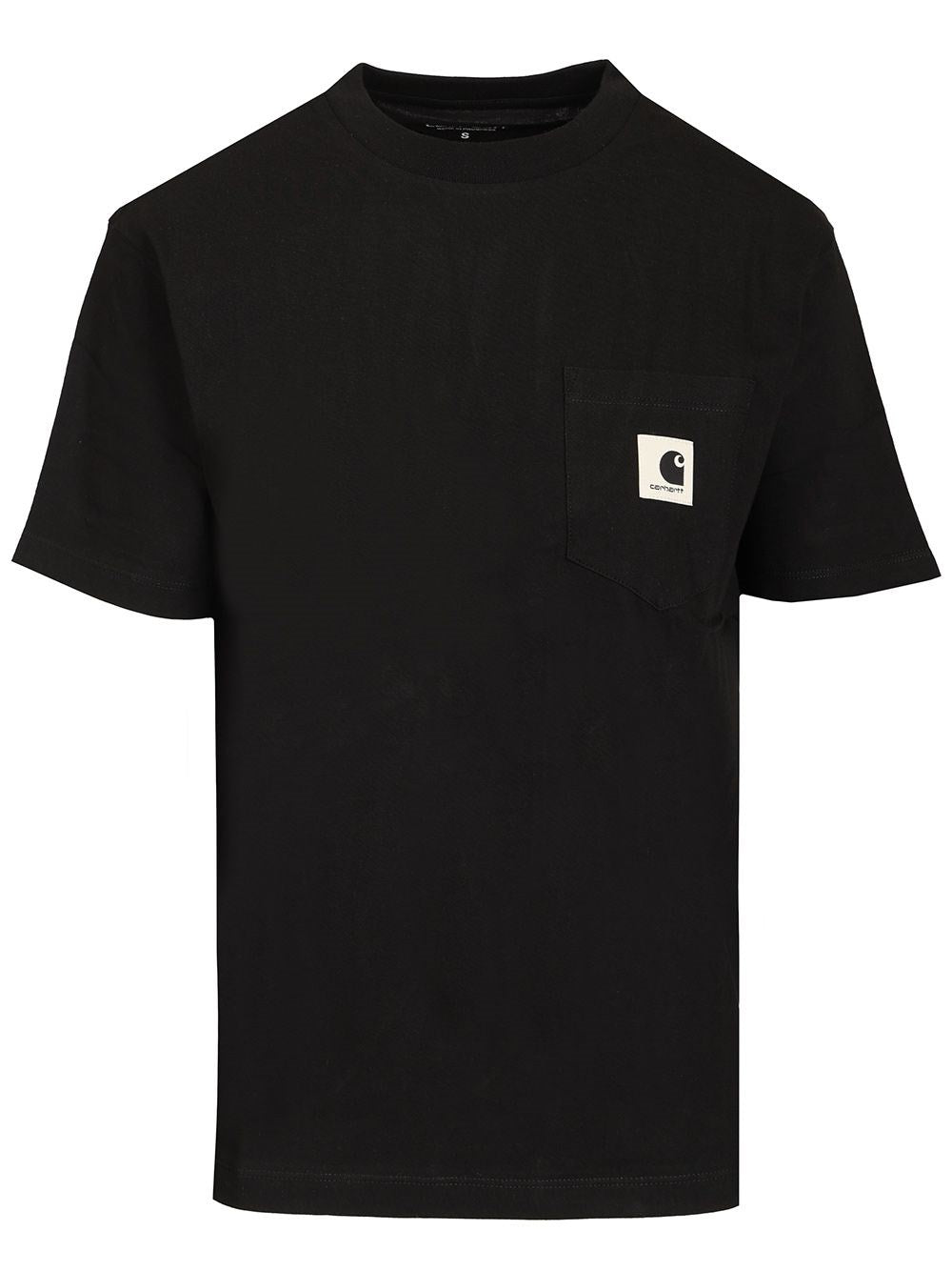 Carhartt Wip "W' S/S Pocket" T-Shirt - Black
