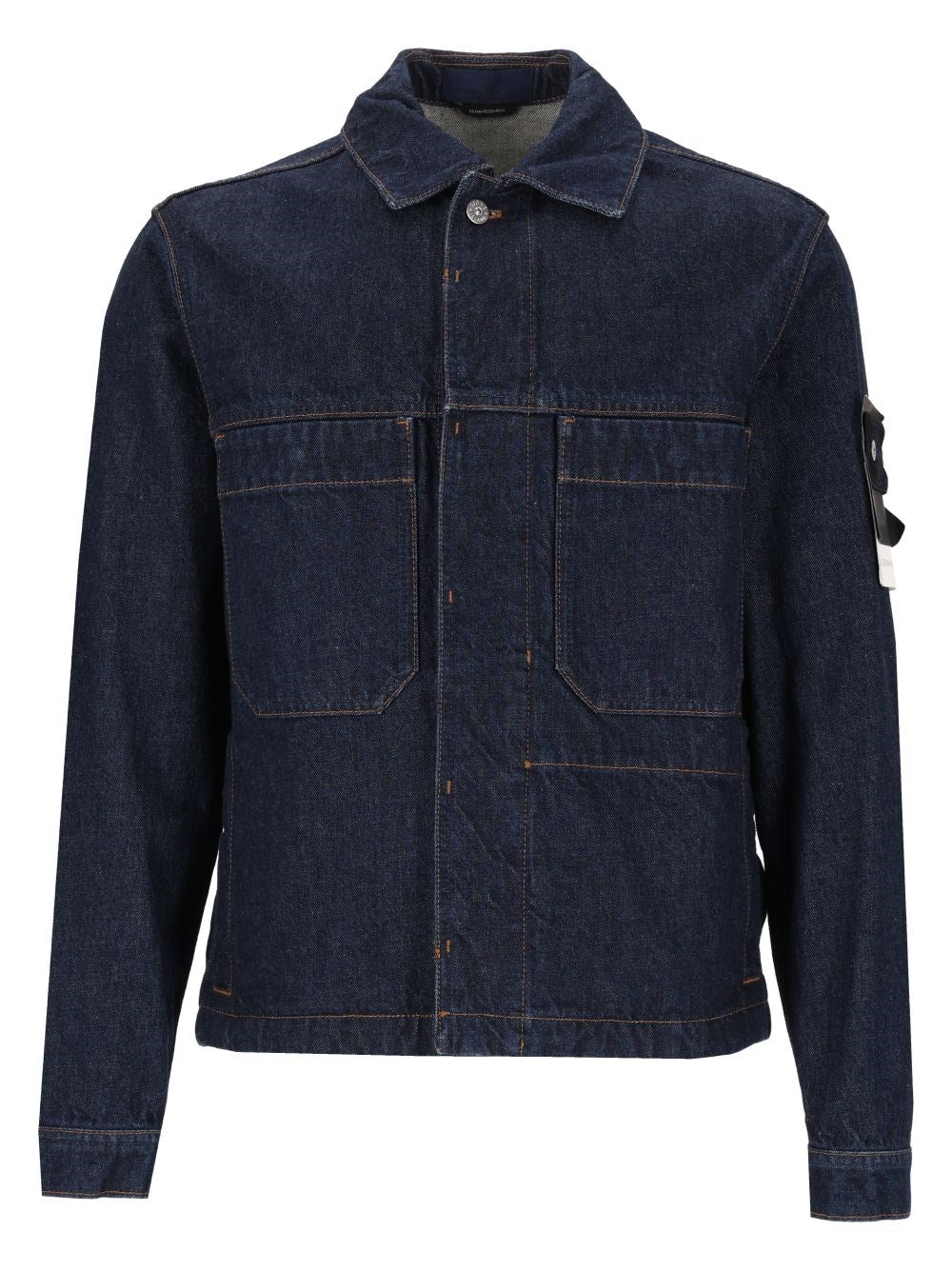 Stone Island Denim Jacket - Blue