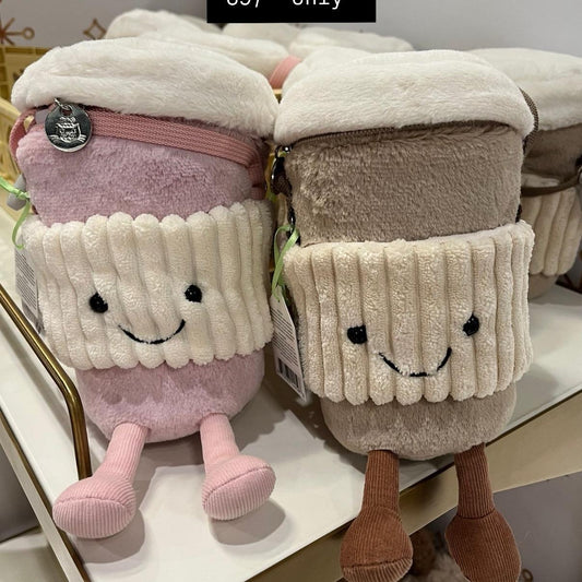Jellycat coffee to go bag