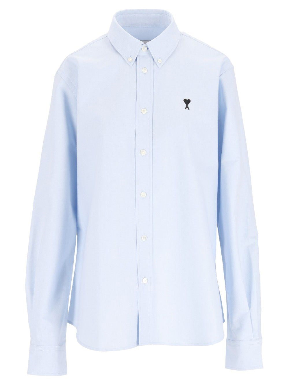 Ami Ami De Cœur Cotton Shirt - Sky Blue