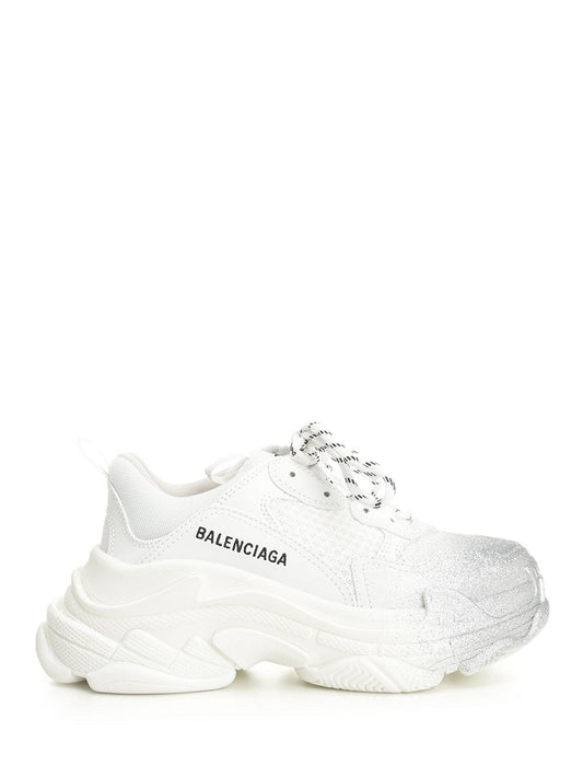 BALENCIAGA "Triple S Glitter Spray" sneakers