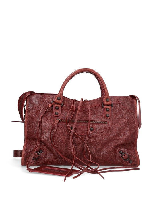 Balenciaga "Le City" Medium Bag - Bordeaux