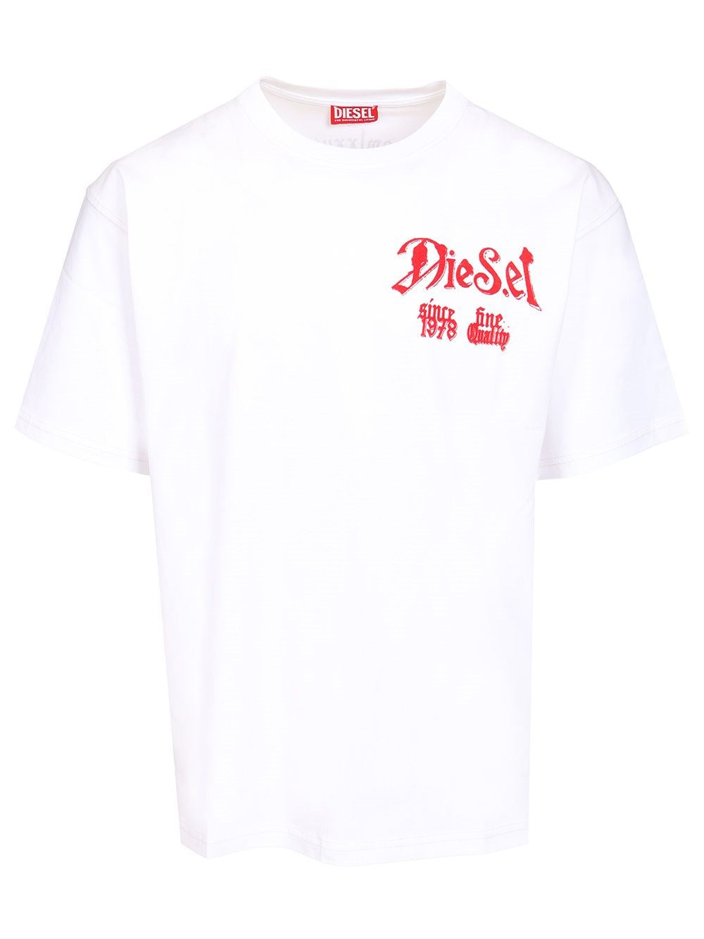 Diesel Cotton T-Shirt - White