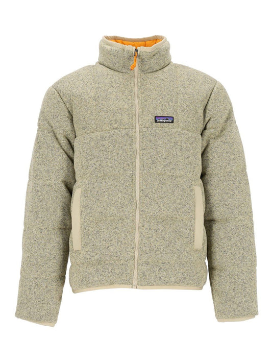 Patagonia "M's Reversible" Down Jacket - Beige