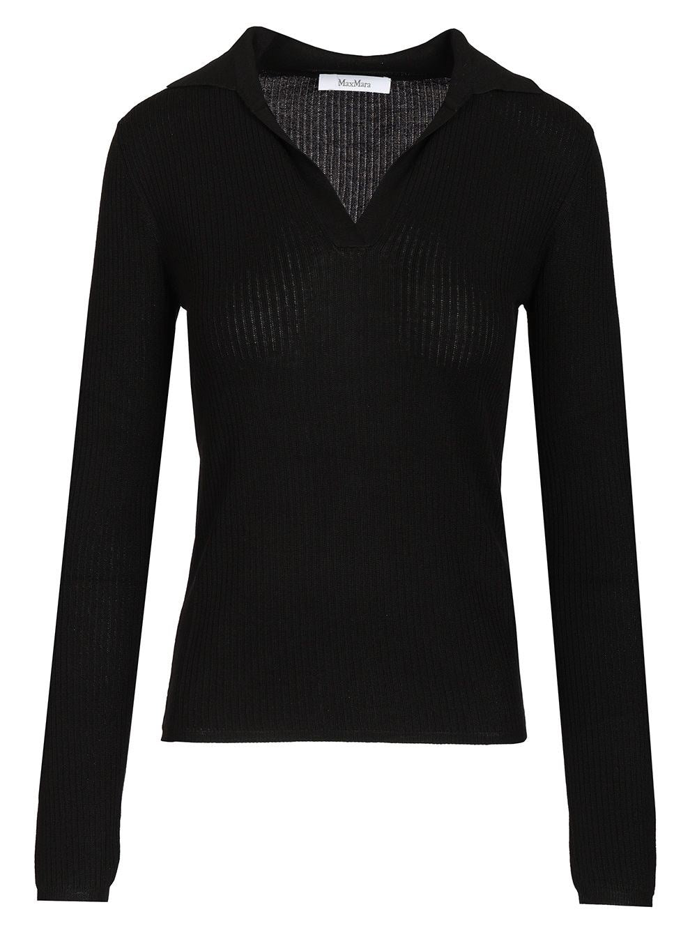Max Mara Knitted Top - Black