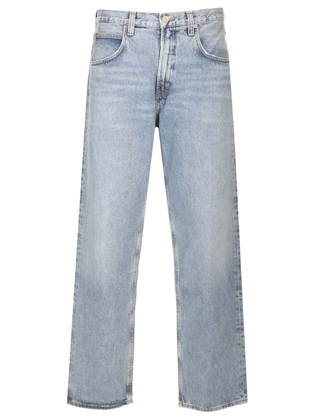 Agolde "Fusion" Jeans - Sky Blue
