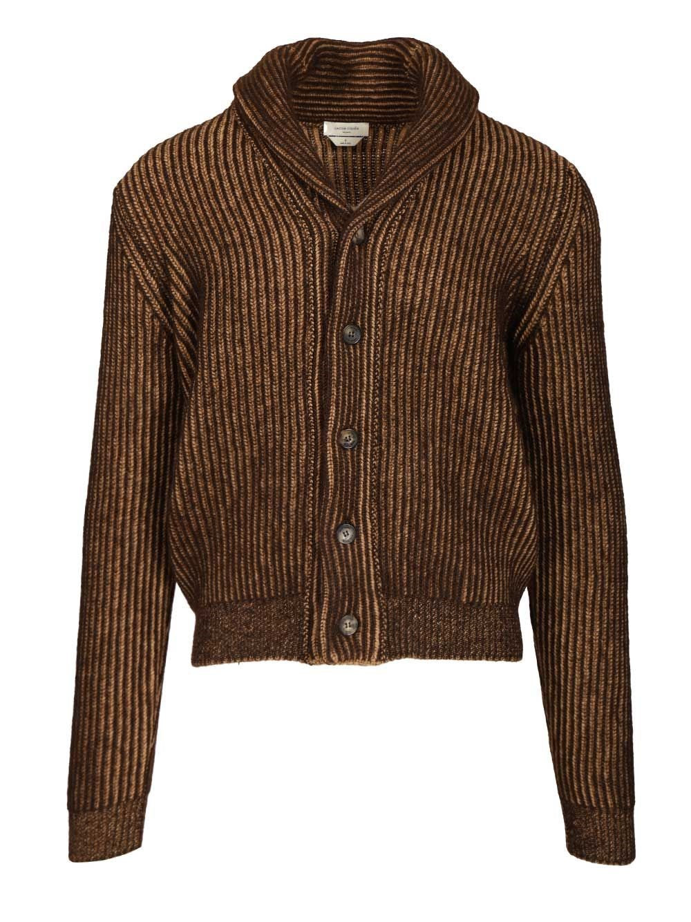 Jacob Cohen English Knit Cardigan - Brown