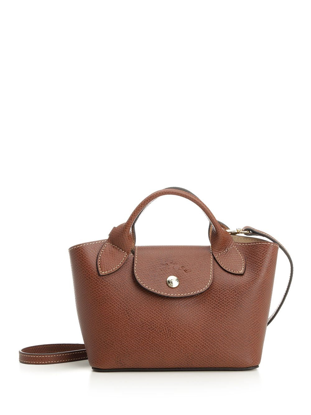 Longchamp Paris Shopping Bag Xs "Épure" - Brown