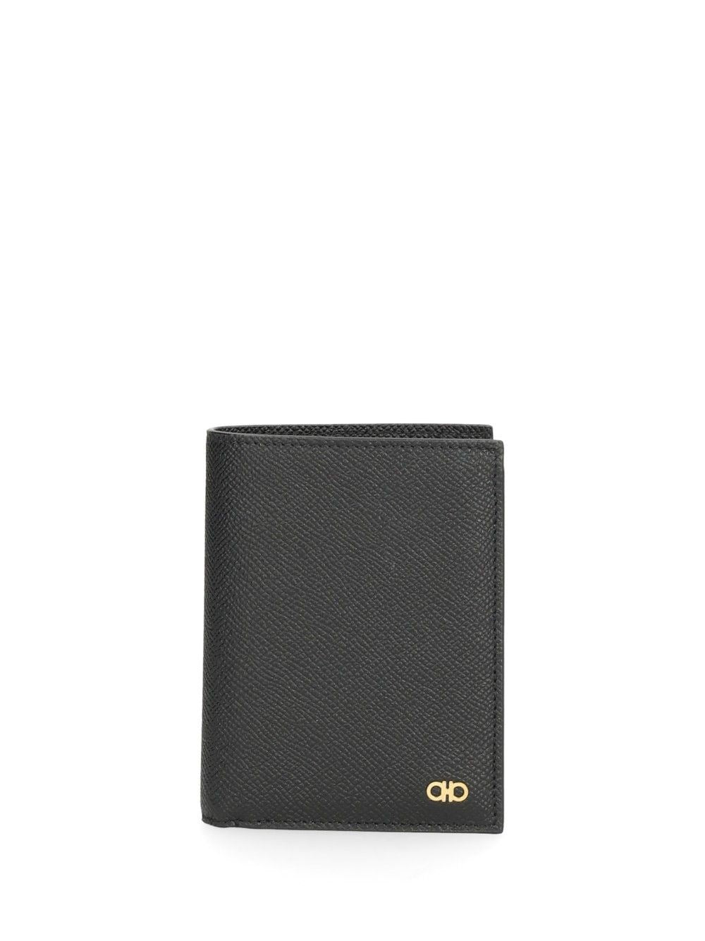 Ferragamo Gancini Mini Wallet - Black