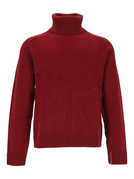 Bompard Cashmere Blend Turtleneck Sweater - Red