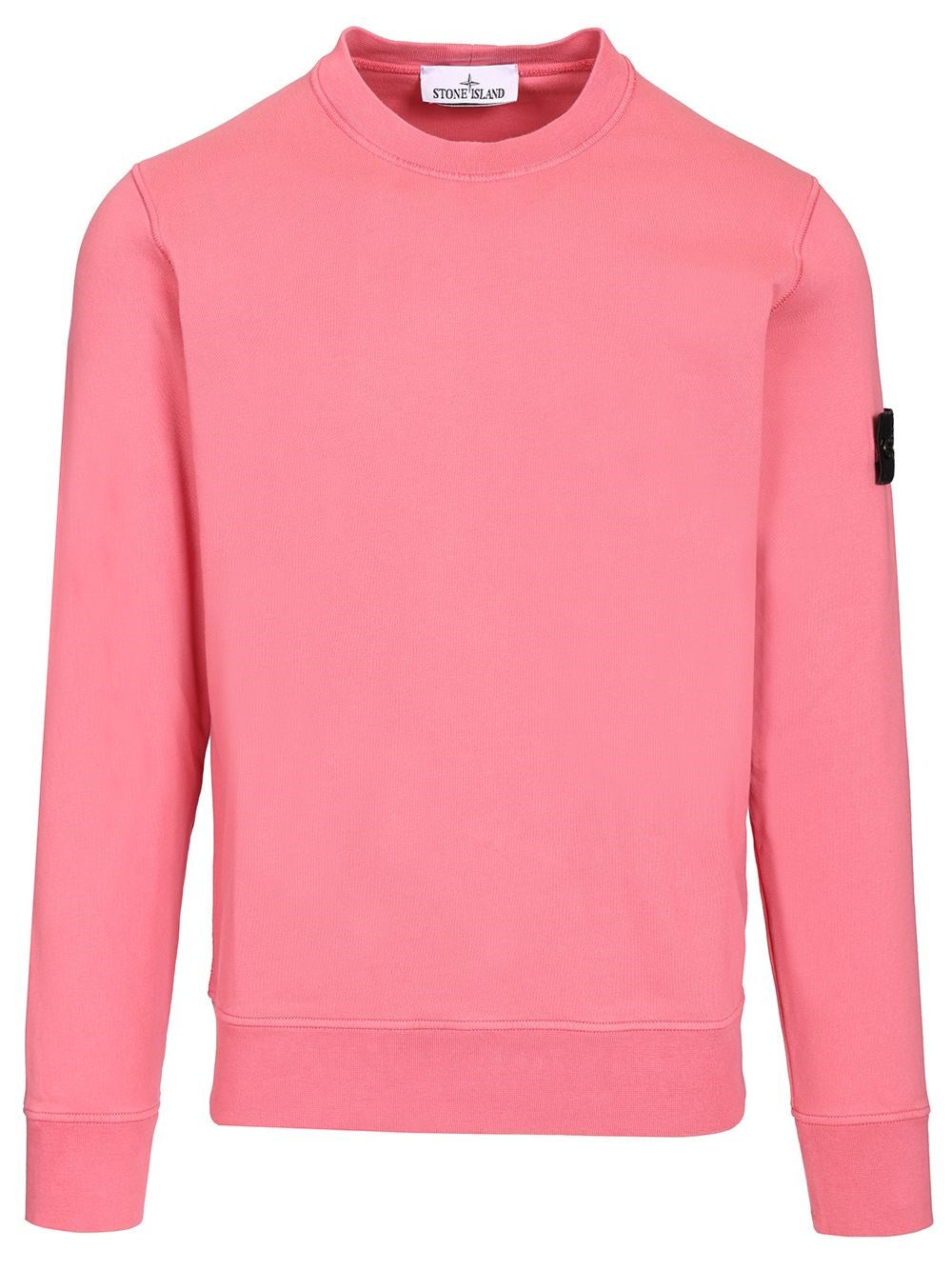 Stone Island Organic Cotton Sweatshirt - Rose