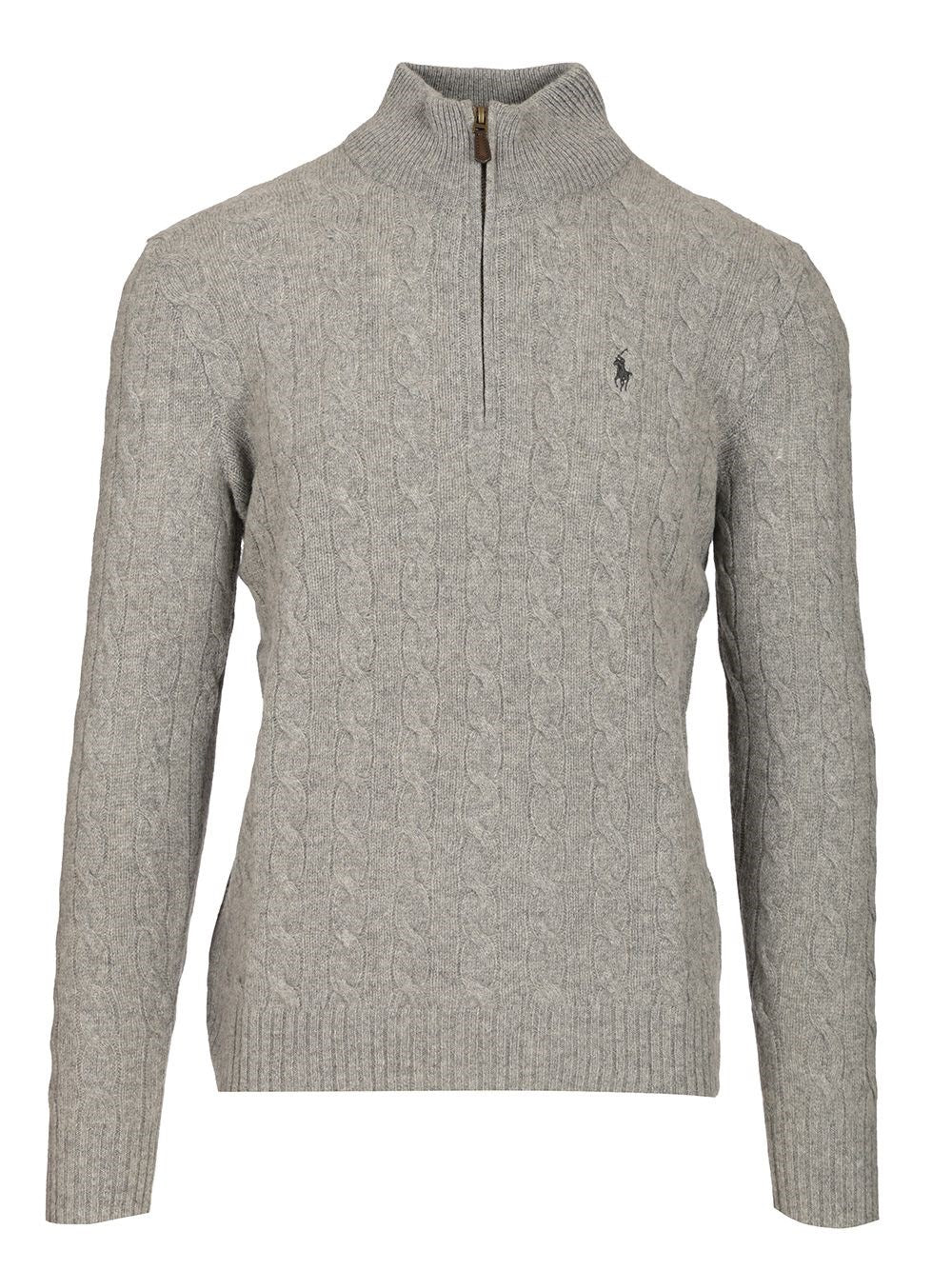 Polo Ralph Lauren Half-Zip Sweater - Grey
