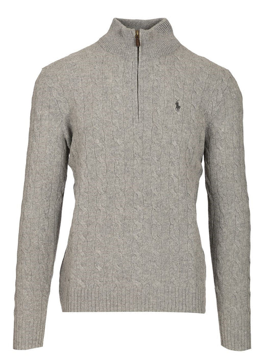 Polo Ralph Lauren Half-Zip Sweater - Grey