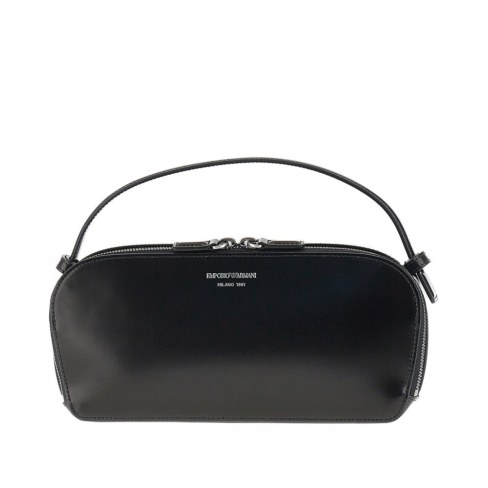 EMPORIO ARMANI Spazzolato faux leather bag