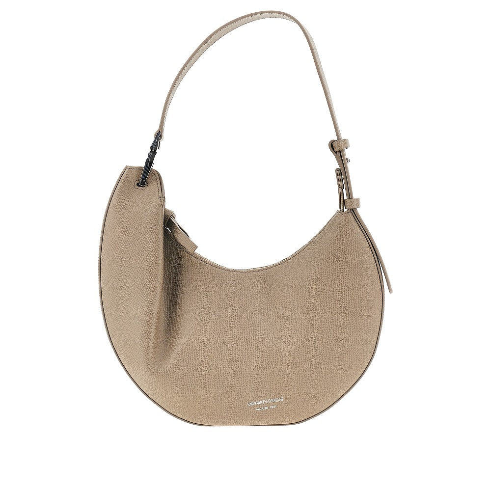 EMPORIO ARMANI Emporio Armani 1981' grain leather hobo bag