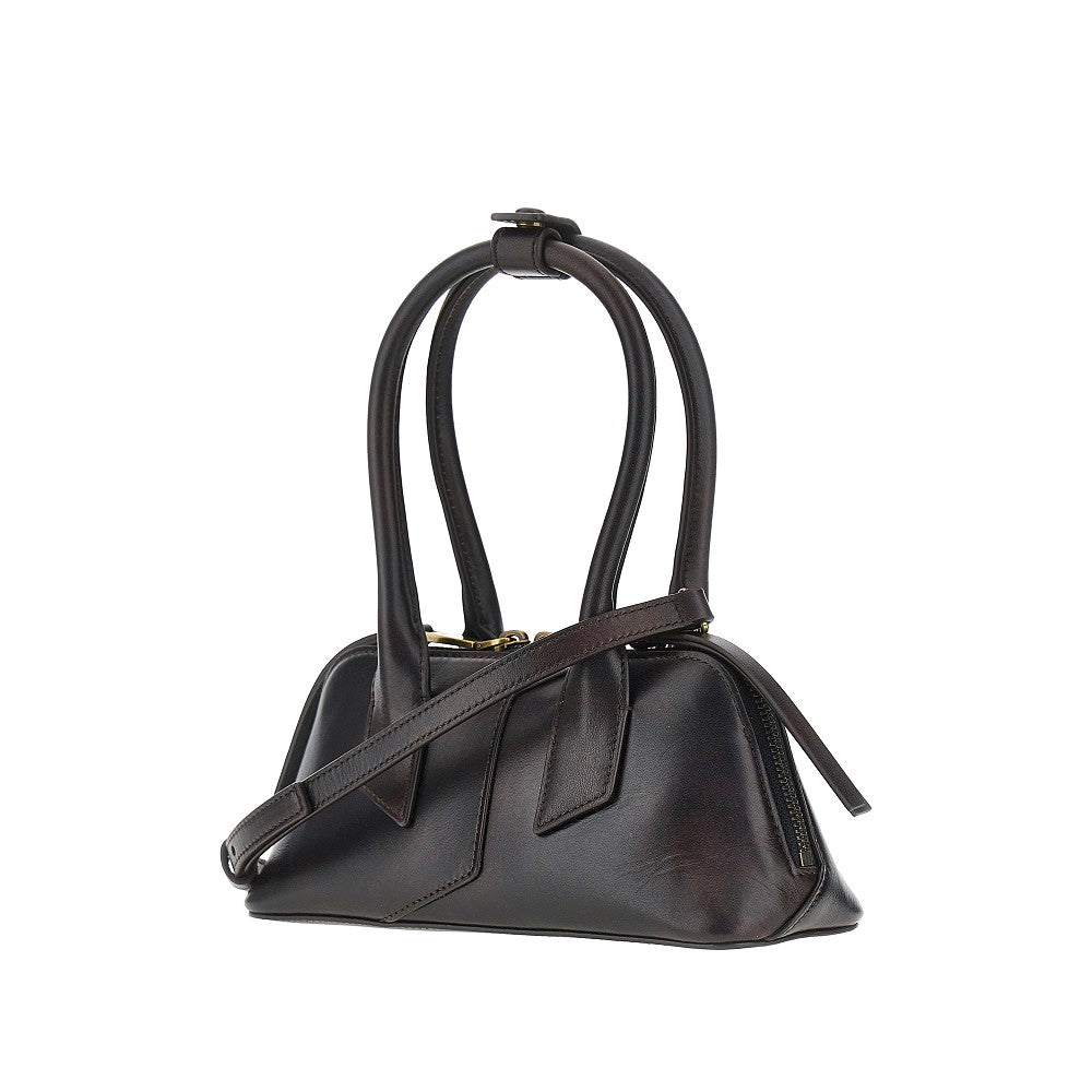 Emporio Armani Old effect leather mini baG