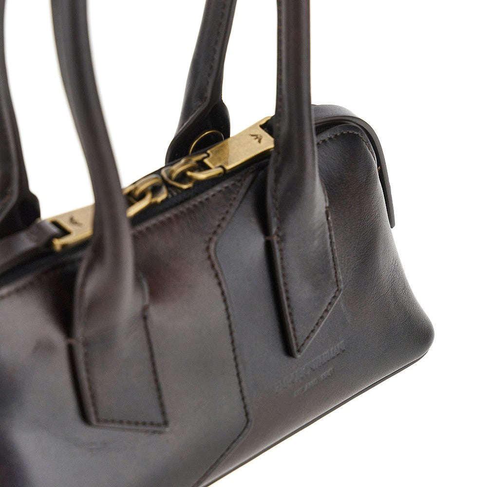 Emporio Armani Old effect leather mini baG