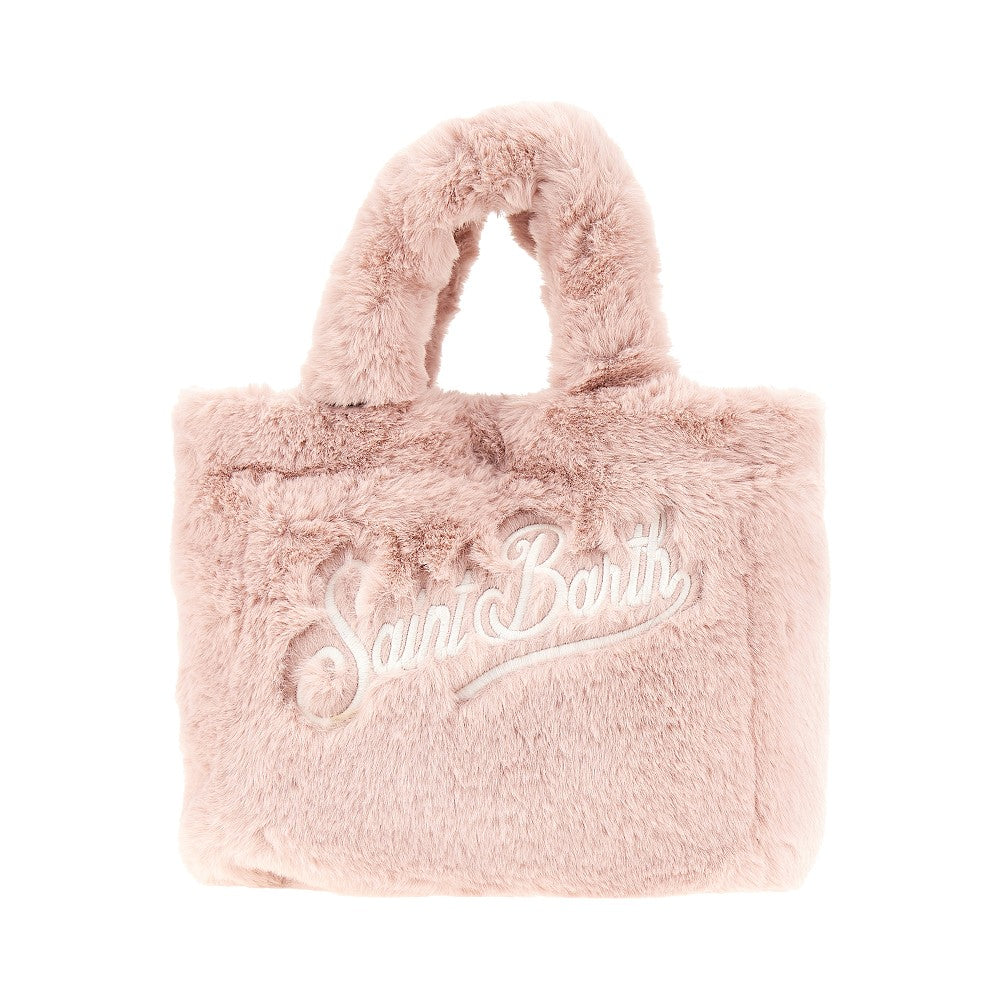 MC2 Saint Barth 'Mini Vanity' faux fur bag