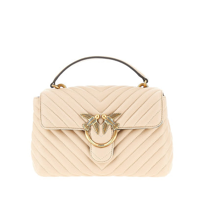 PINKO Chevron nappa leather mini Love Lady Puff bag