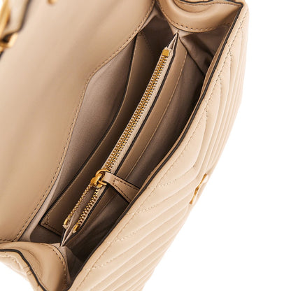 PINKO Chevron nappa leather mini Love Lady Puff bag