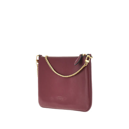 PINKO Flat Classic leather pouch