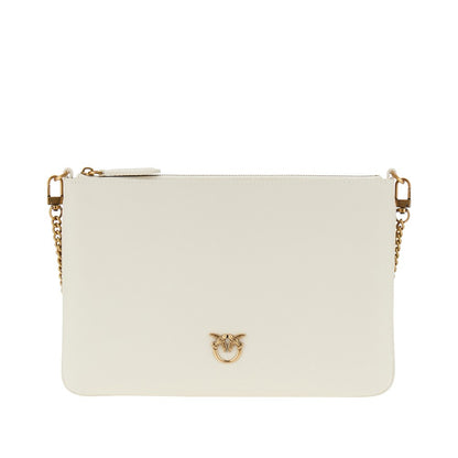 Pinko Flat Classic leather pouch