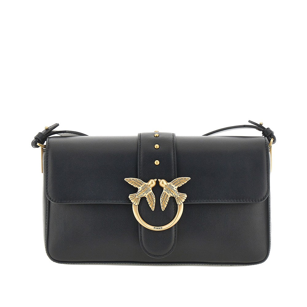 PINKO Leather medium 'Love Bag Slouchy' bag