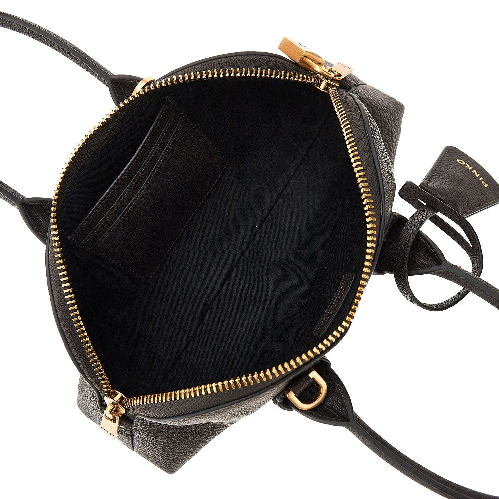 PINKO Grained leather small 'Escape Bag' bag