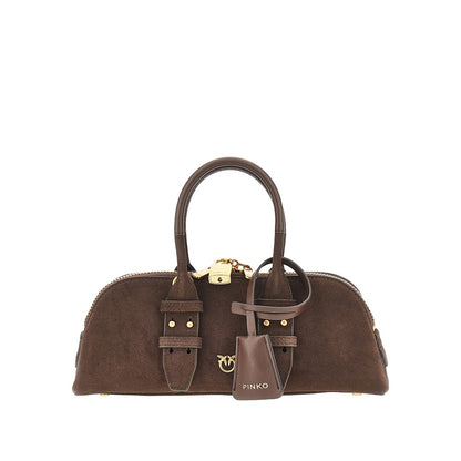 PINKO Suede leather small 'Escape Bag' bag