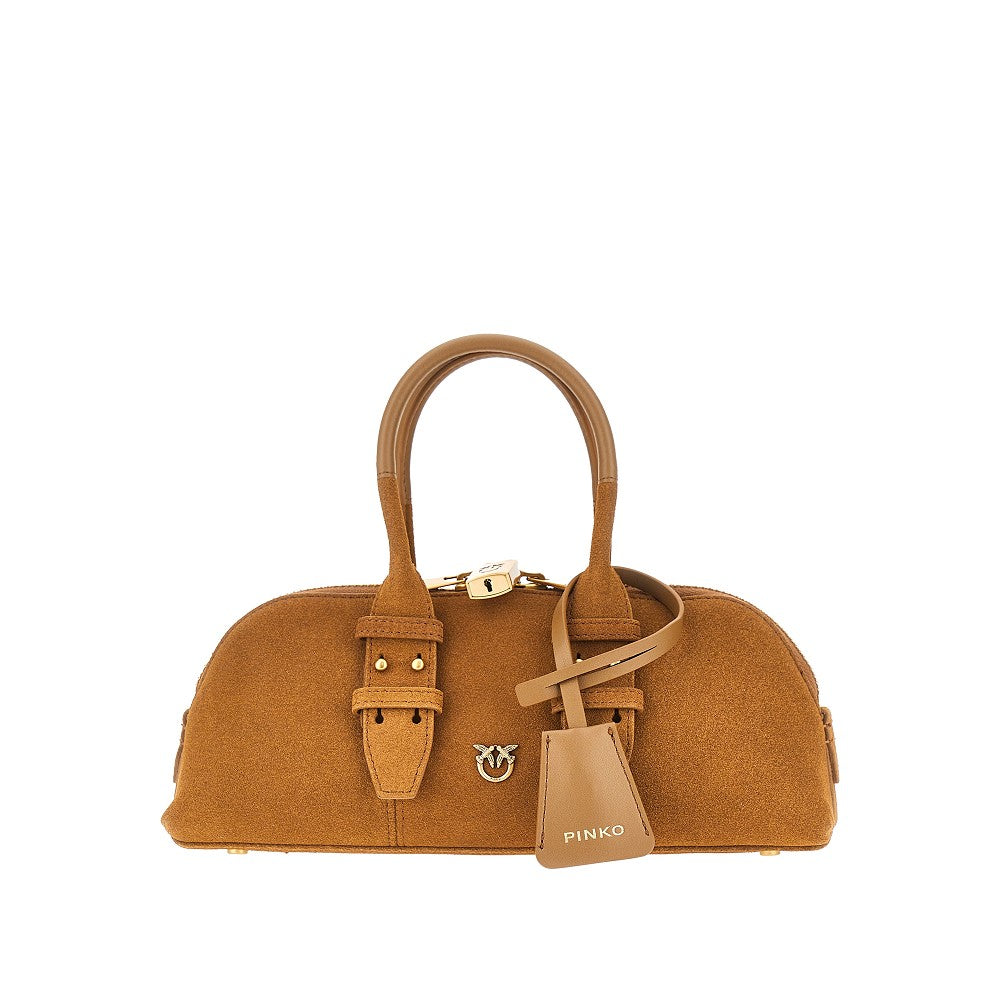 PINKO Suede leather small 'Escape Bag' bag