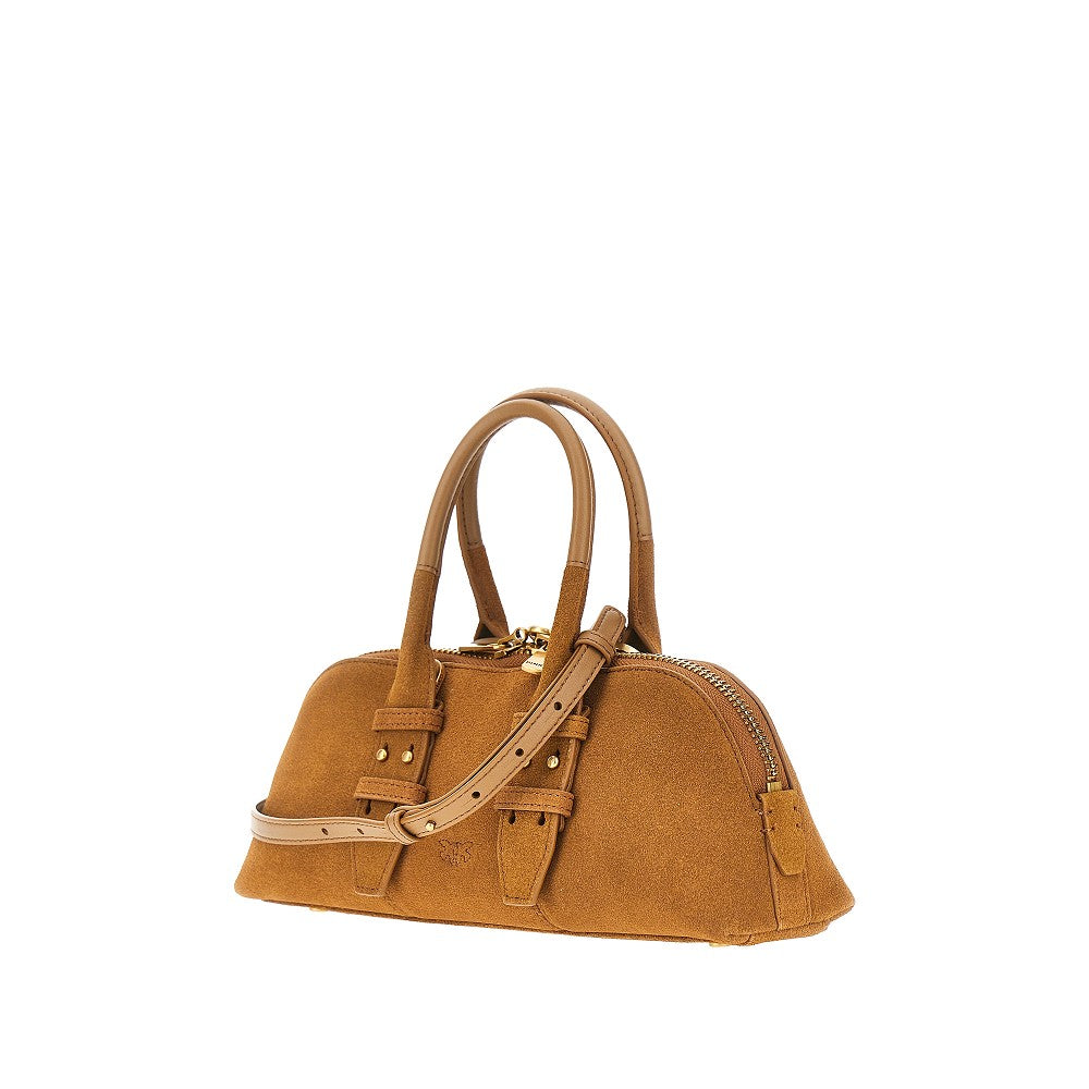 PINKO Suede leather small 'Escape Bag' bag