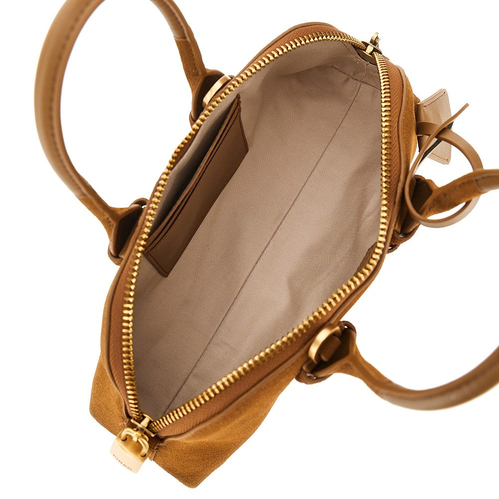 PINKO Suede leather small 'Escape Bag' bag