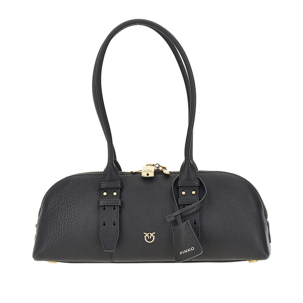 PINKO Leather large 'Escape Bag Horizontal' bag