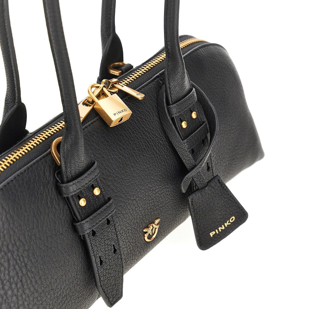 PINKO Leather large 'Escape Bag Horizontal' bag