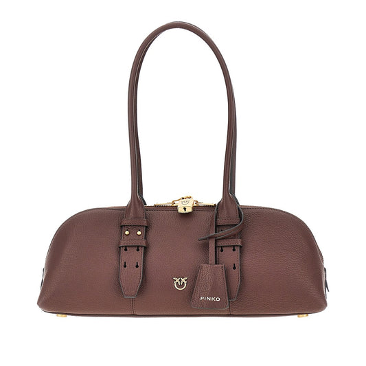 PINKO Leather large 'Escape Bag Horizontal' bag